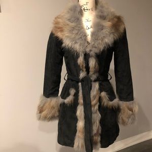Black Fur Coat
